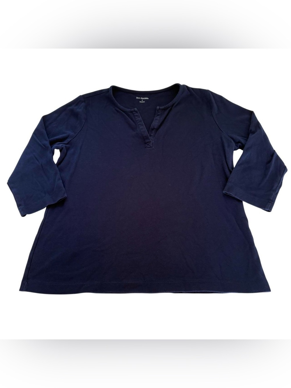 Kim Rogers Navy Top